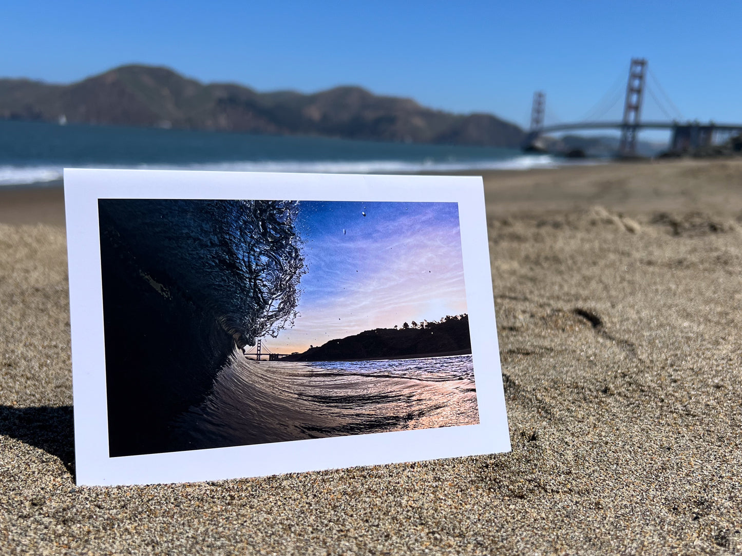 Cruiser Greeting Card: Sunrise Glass Works