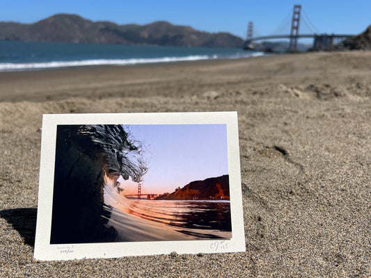 A-Frame Greeting Card Print: Chef's Kiss