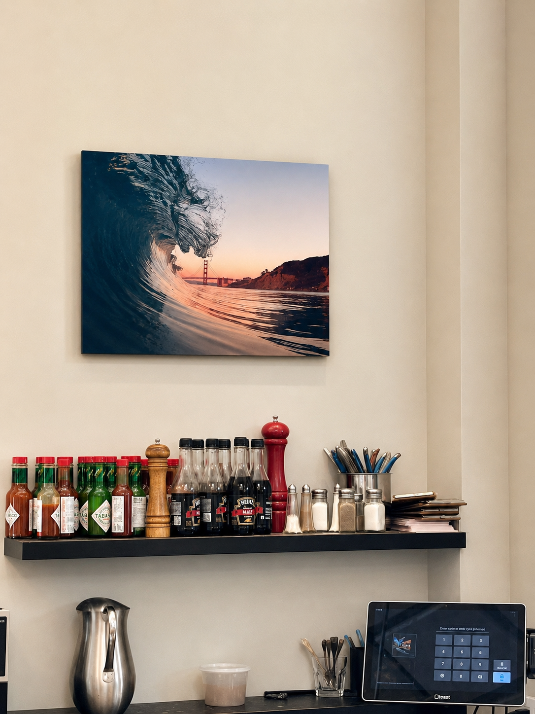 Chef's Kiss - CVT - 24x18" Acrylic