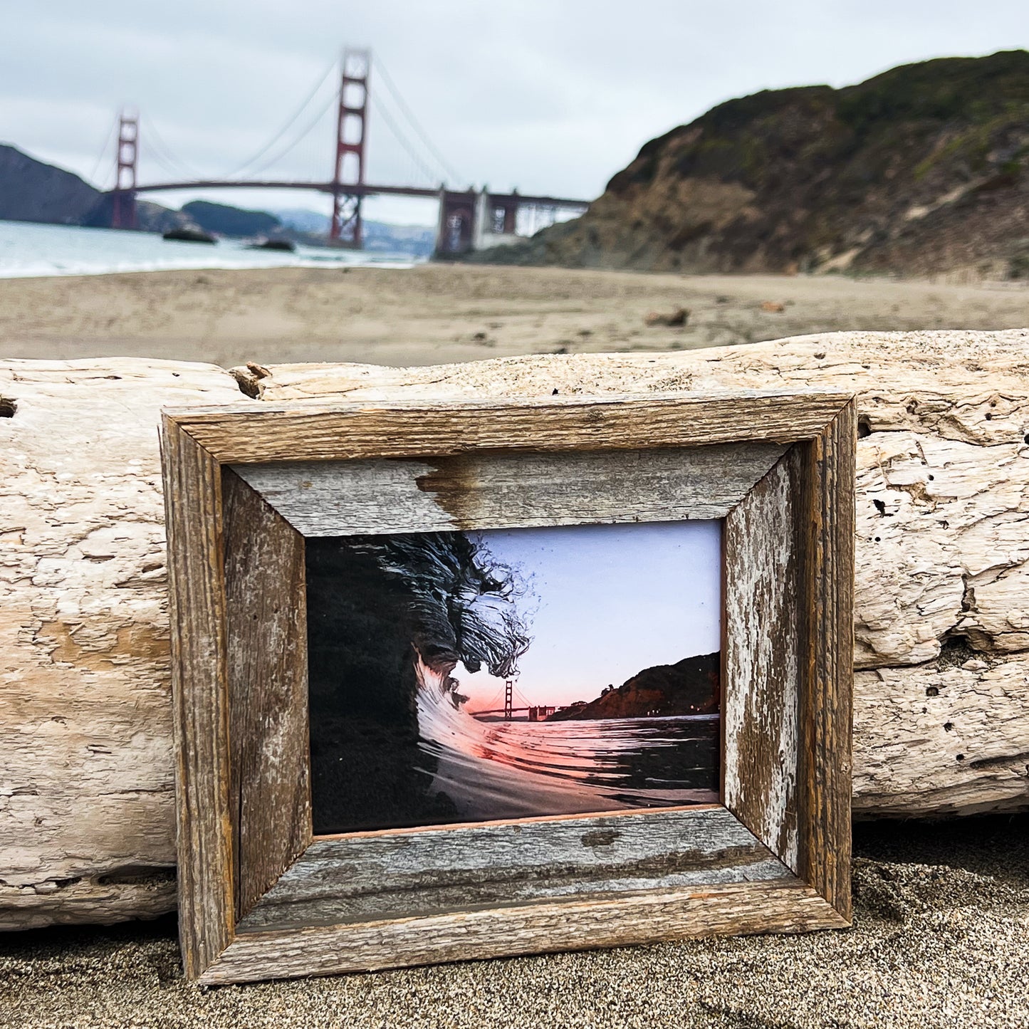 Chef's Kiss in 5'x7' Marine Layer Frame